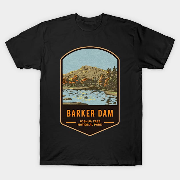 Barker Dam Joshua Tree National Park T-Shirt by JordanHolmes